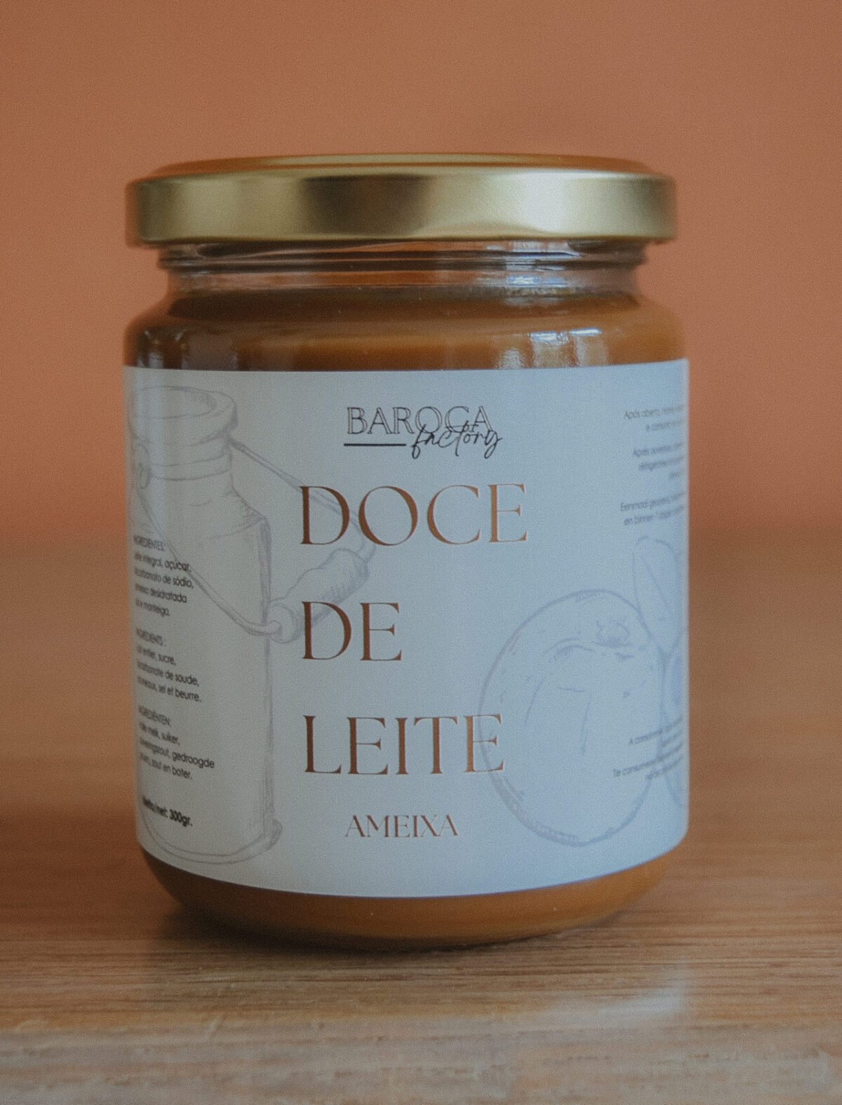 Doce de Leite com Ameixa - Baroca Café